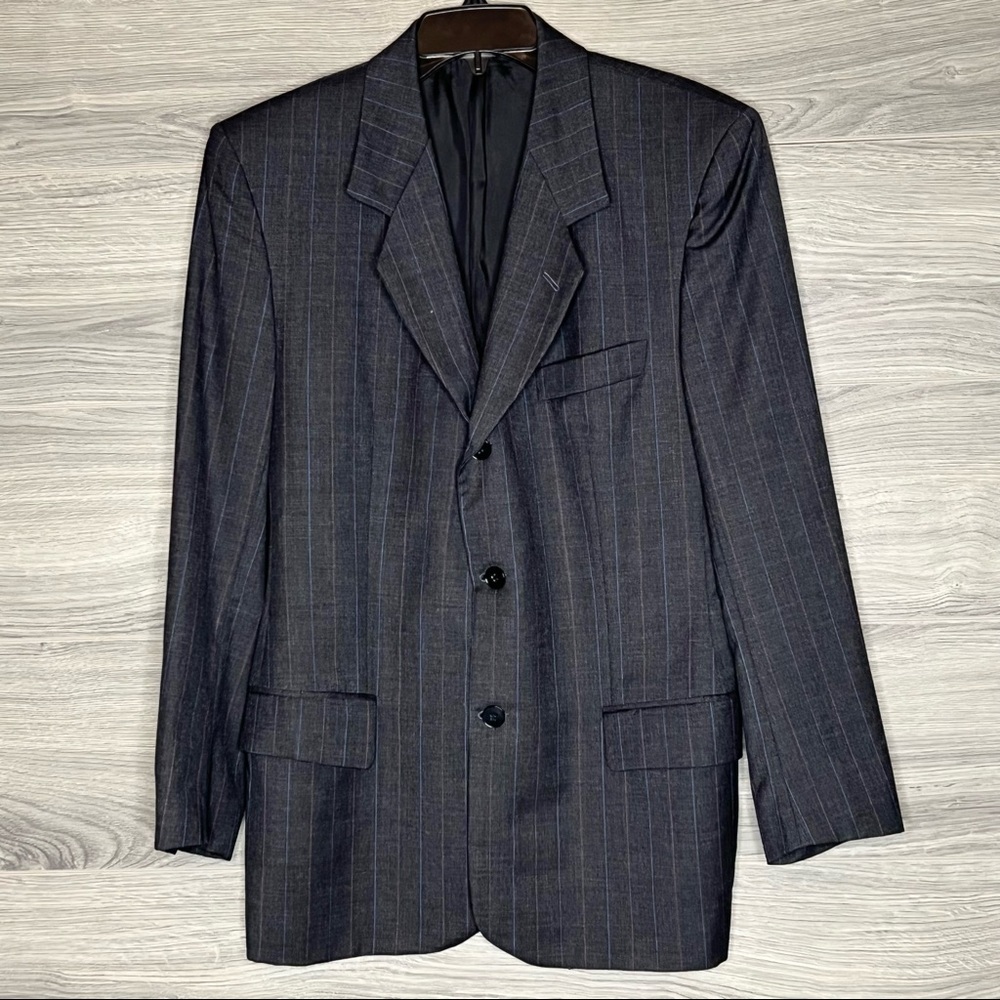 Hugo Boss Pinstripe Mens Sport Coat